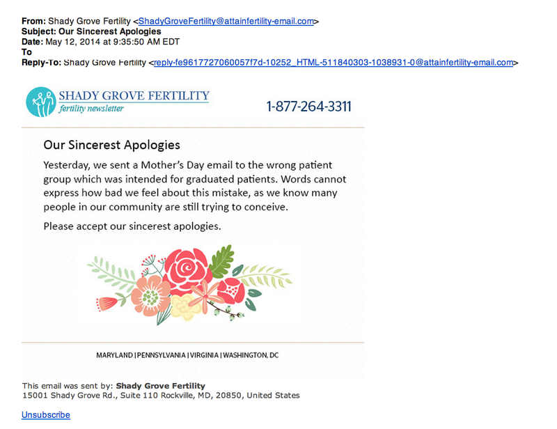 Illustration for article titled Fertility Clinic Sends Out Accidental Congratulations to Non-Moms